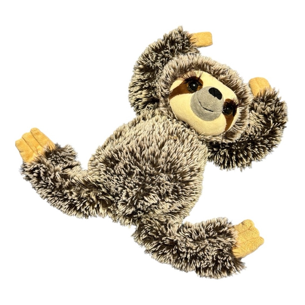 Plush Sloth GANZ Stuffed Animal Jungle Toy Soft Comfort Item NWT Gift Cuddly